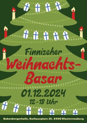Finnischer Weihnachtsbasar - Tannenbaum